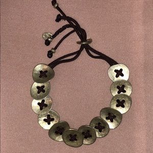 Silpada button bracelet
